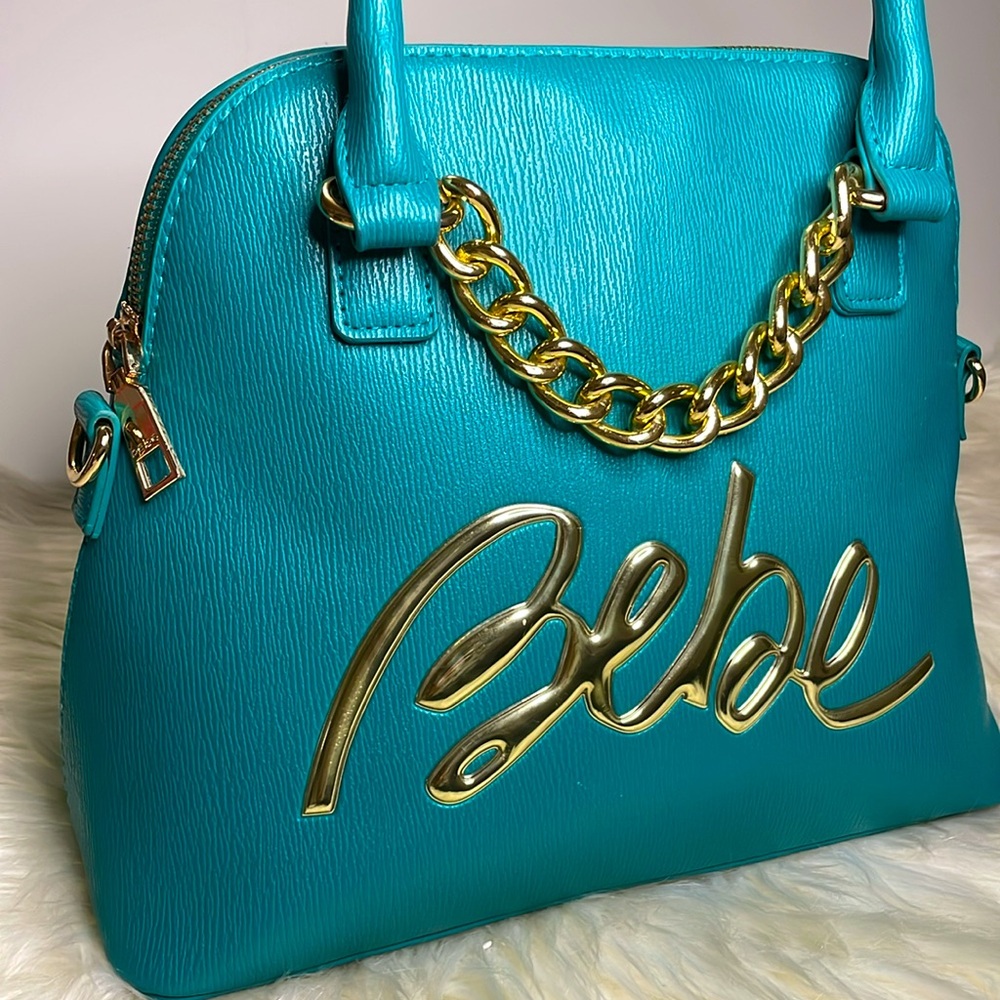 🐳BEBE®Gorgeous Blue and Gold Alma Style 👗